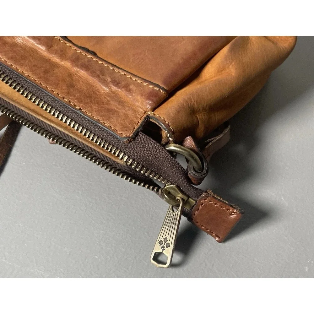 Vintage Patricia‎ Nash Women's Tan Leather Tassel Bag